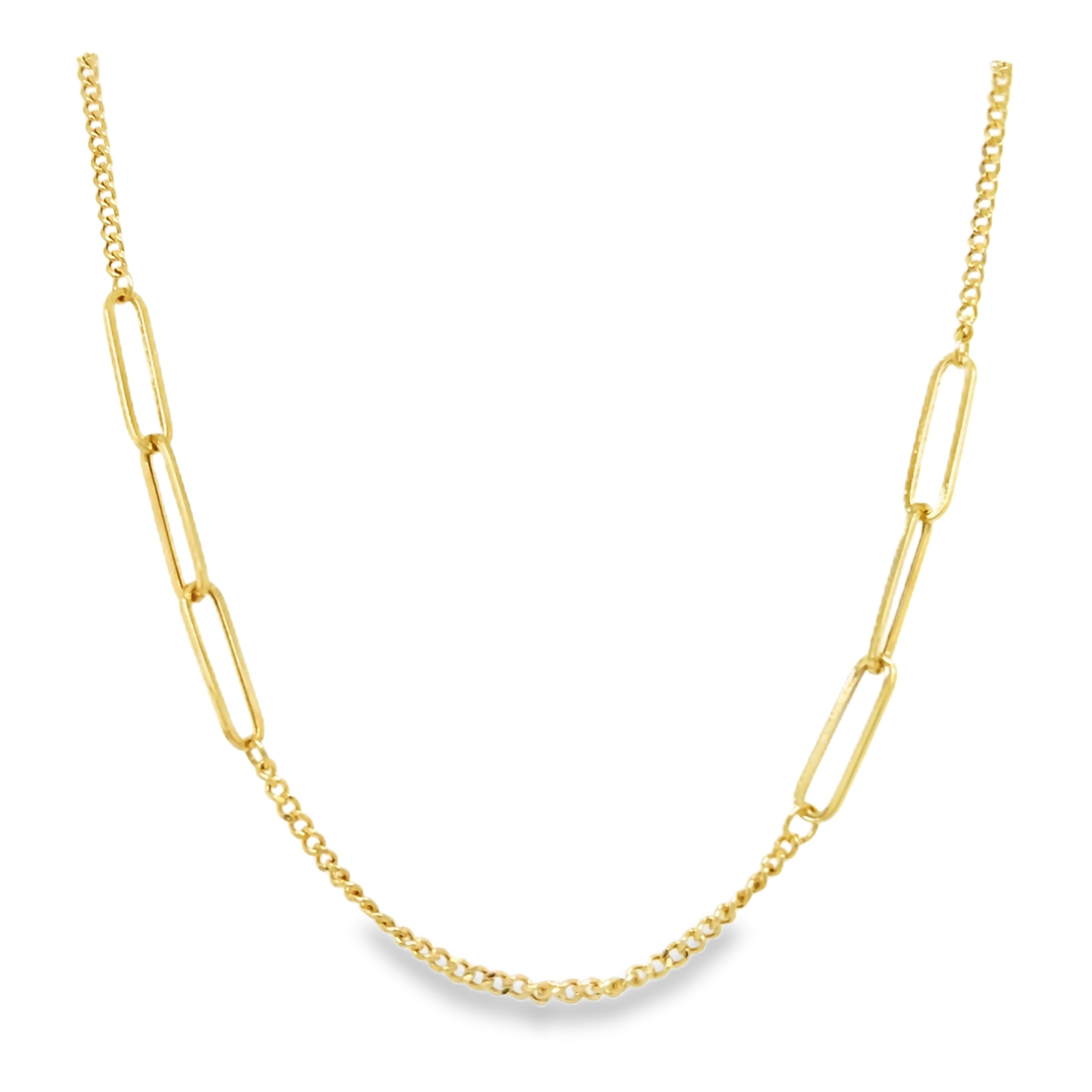 Combo Chain - Paperclip & Curb