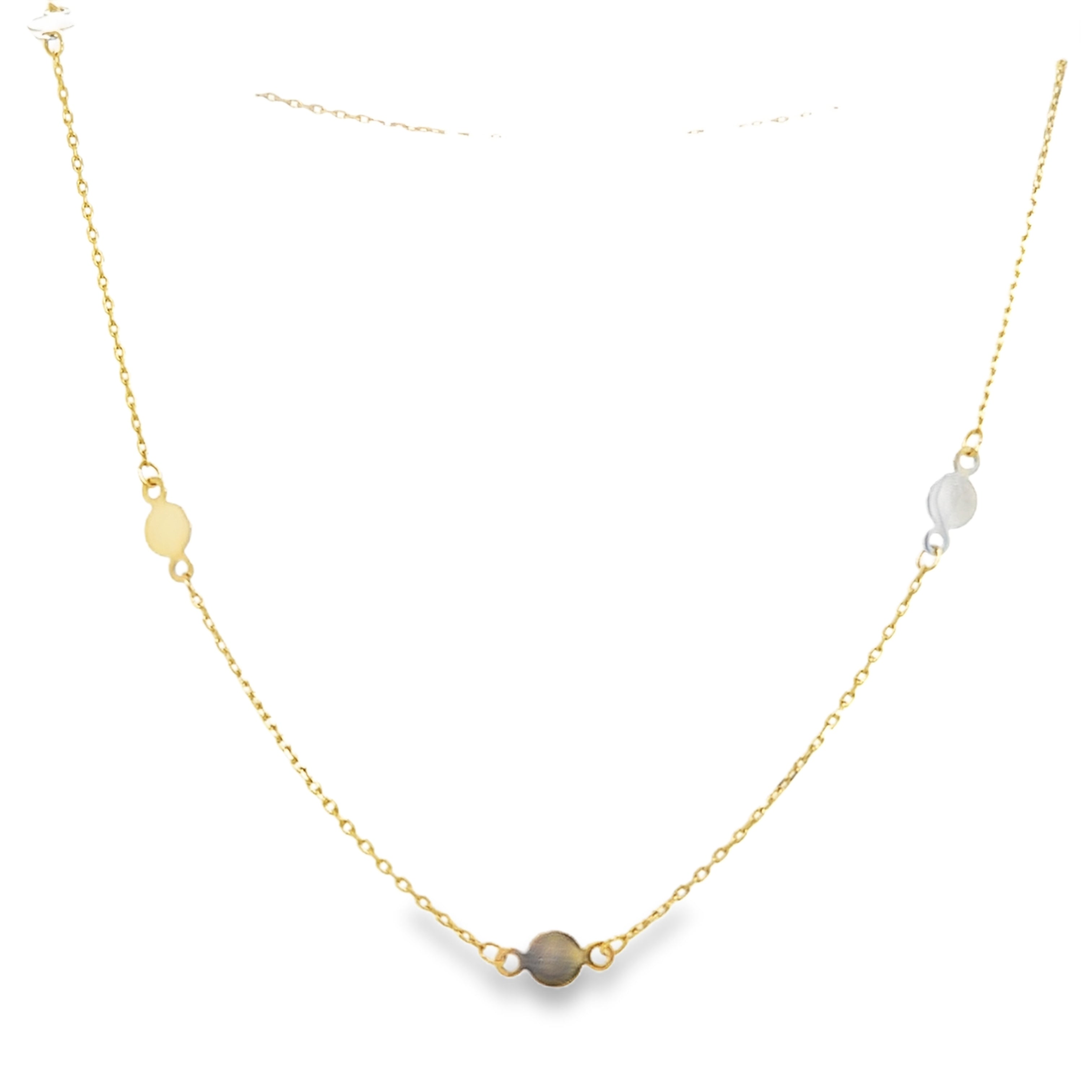 14K Gold Chain with Charm