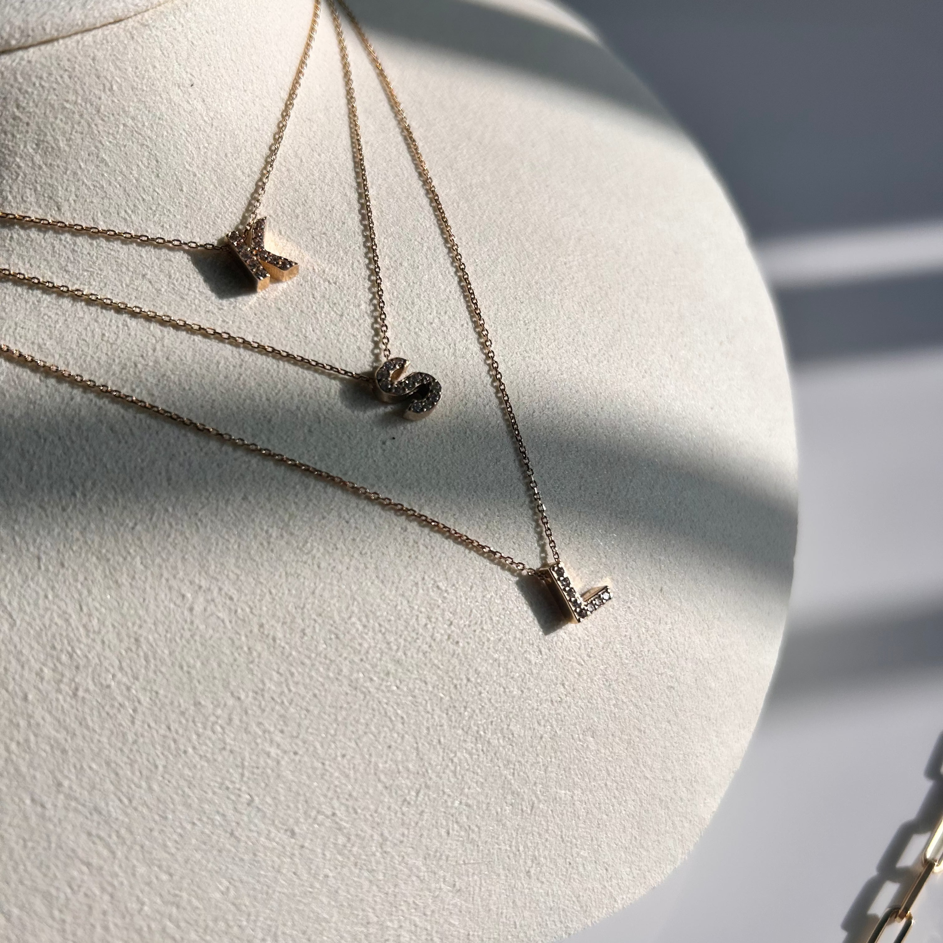 Initial letter Necklace